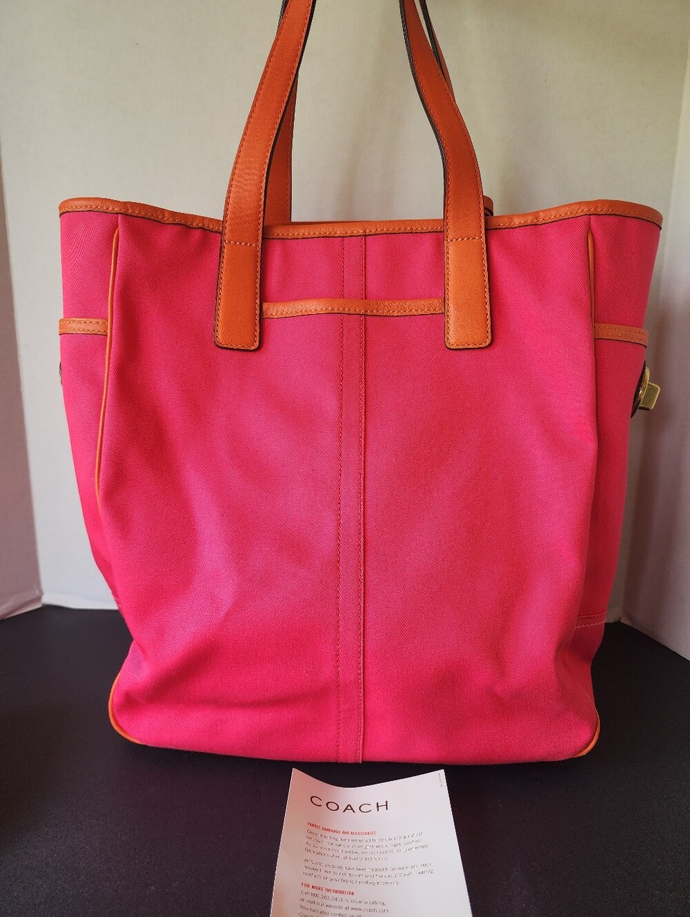 Coach Bonnie Cashin-Carry Tote with Matching Wristlet, EUC, 2008 - Picture 4 of 14